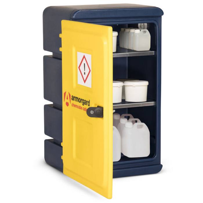 Armorgard Chemcube cabinet full