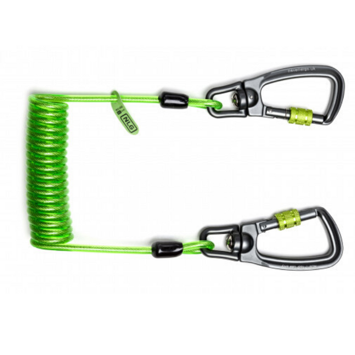 NLG Short Coiled Tool Lanyard