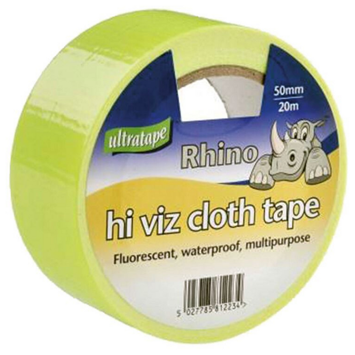 Hi Vis Cloth Tape - 50mm x 20m