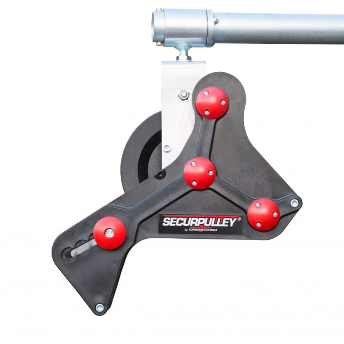 Braked Gin Wheel - Securpulley - Straight Arm