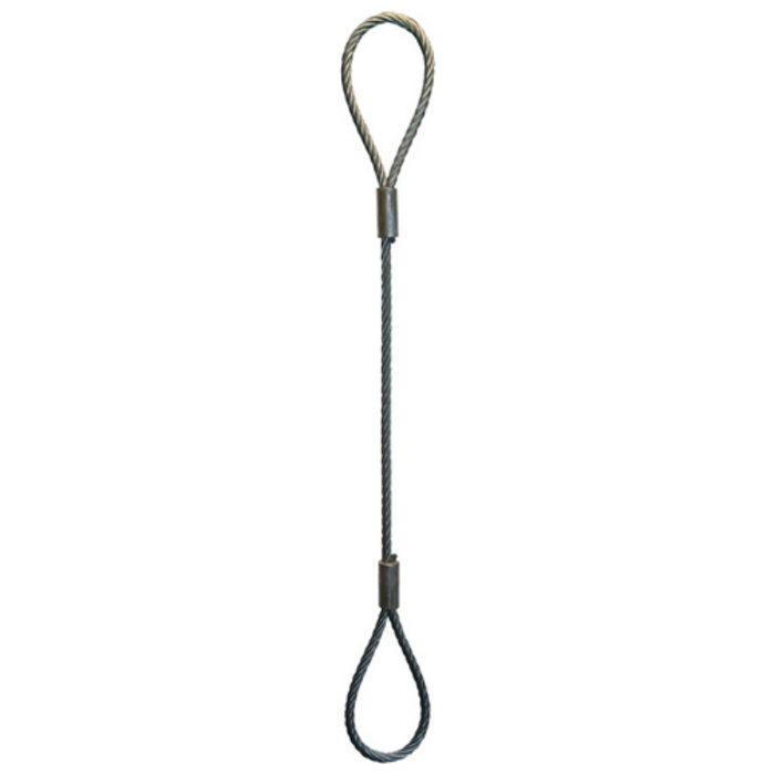 Wire Rope Sling c/w Soft Eyes 3000kg