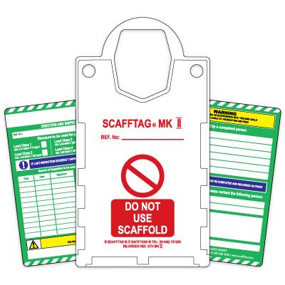 Scafftag® MK2 (Pack of 10 holders, 20 Inserts)