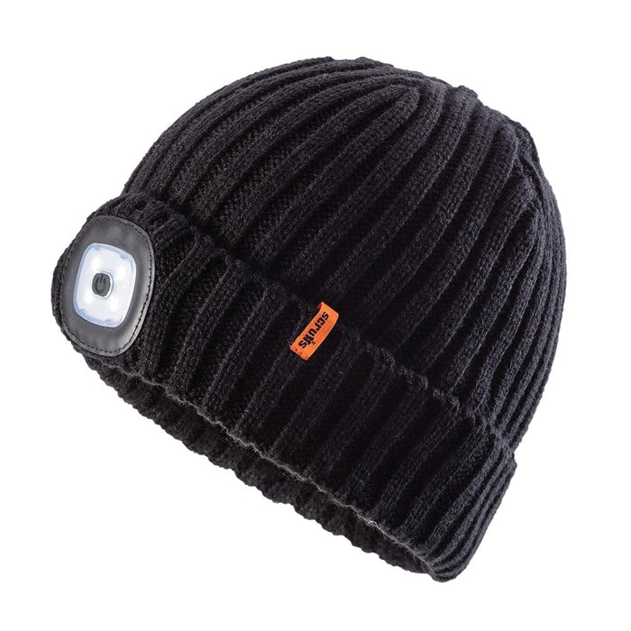 Scruffs LED Knitted Beanie Black