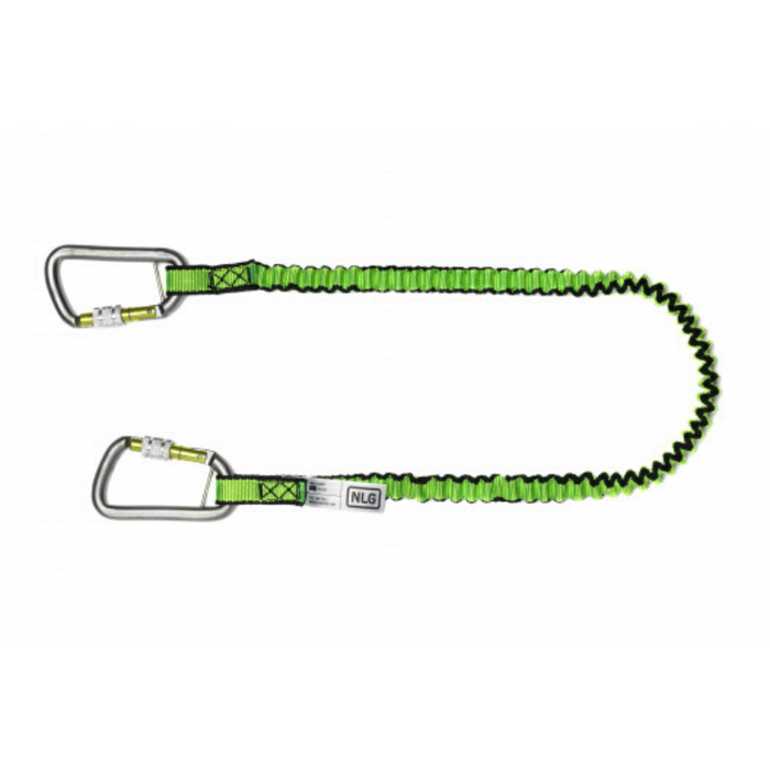 NLG Bungee Tool Lanyard, Twin Carabiner