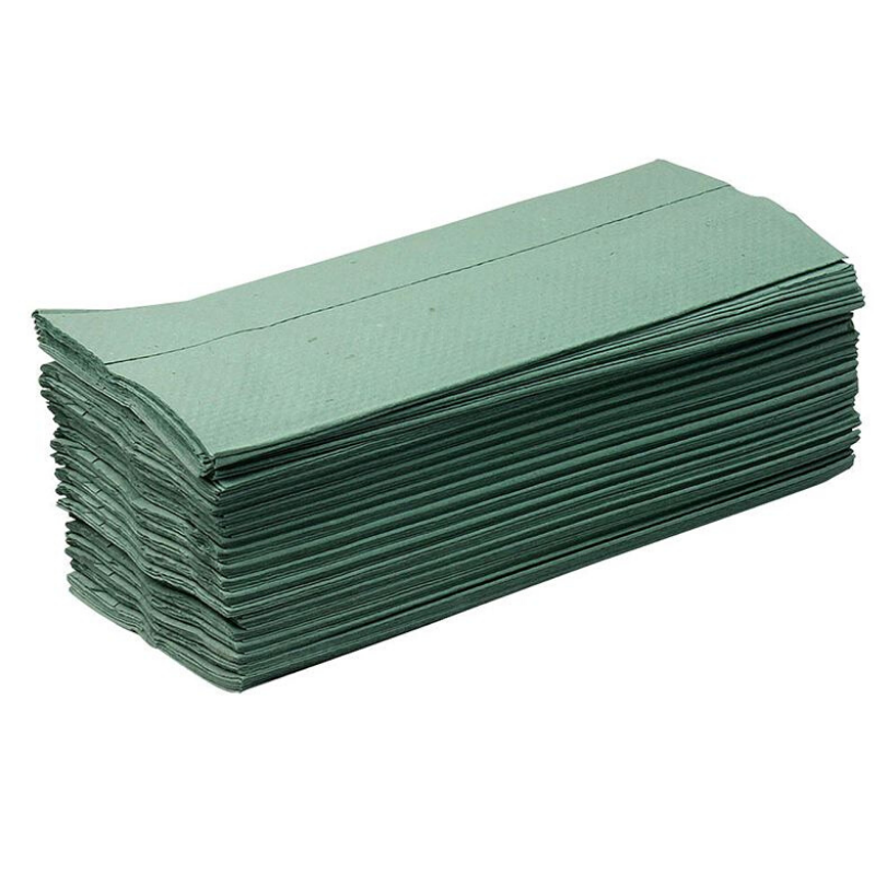 Green C Fold Paper Hand Towels