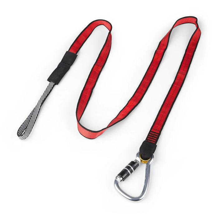 GRIPPS Webbing Tether Heavy-Duty Dual-Action Carabiner - 15.9kg