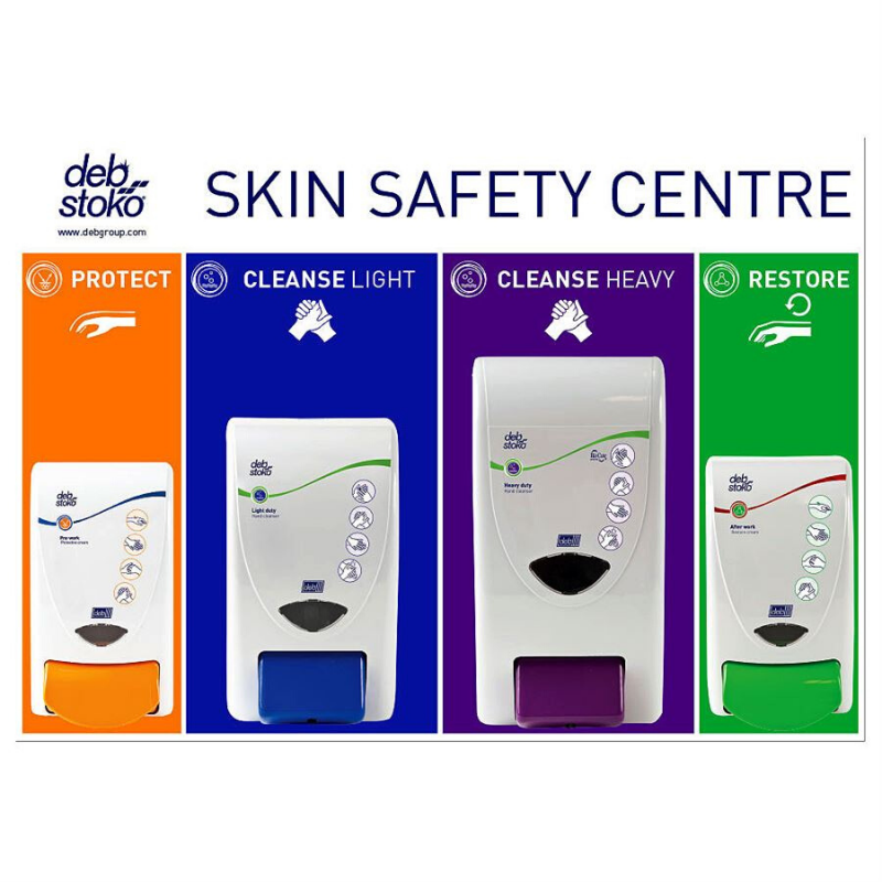 Deb Stoko Skin Safety Centre 3 Step - Large - 2 litre plus 4 litre